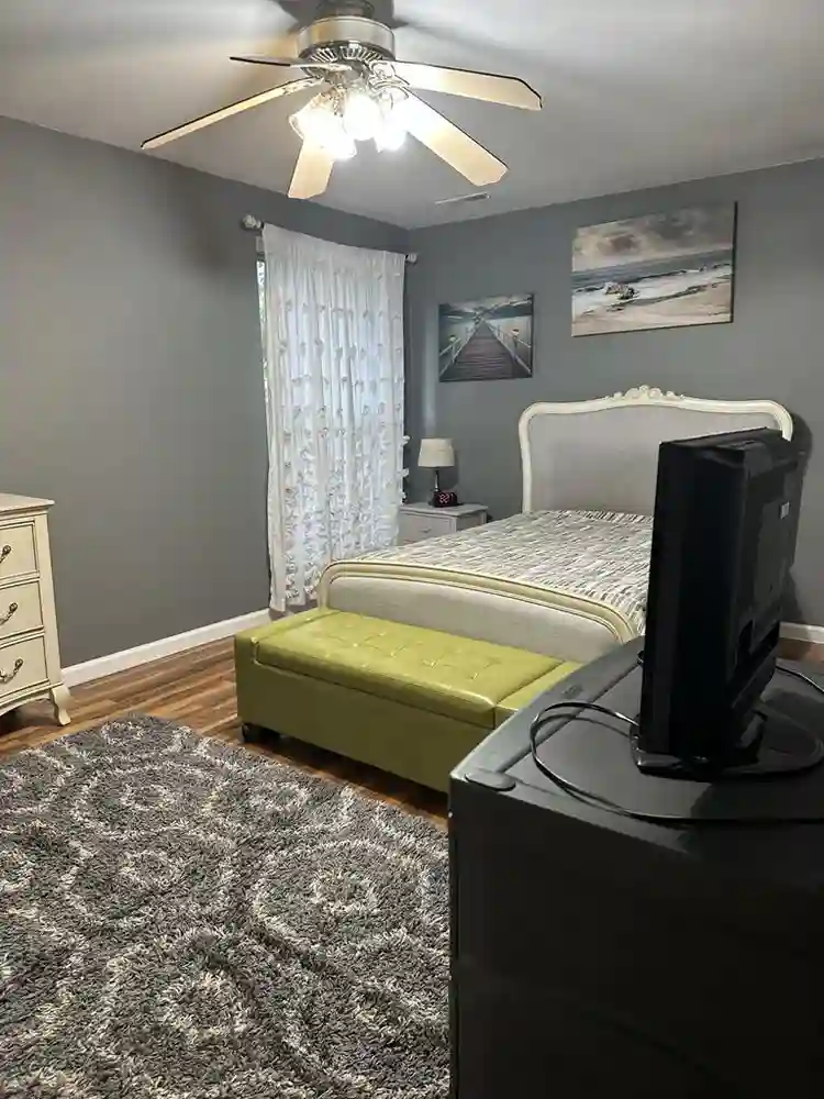 Private bedroom with toilet