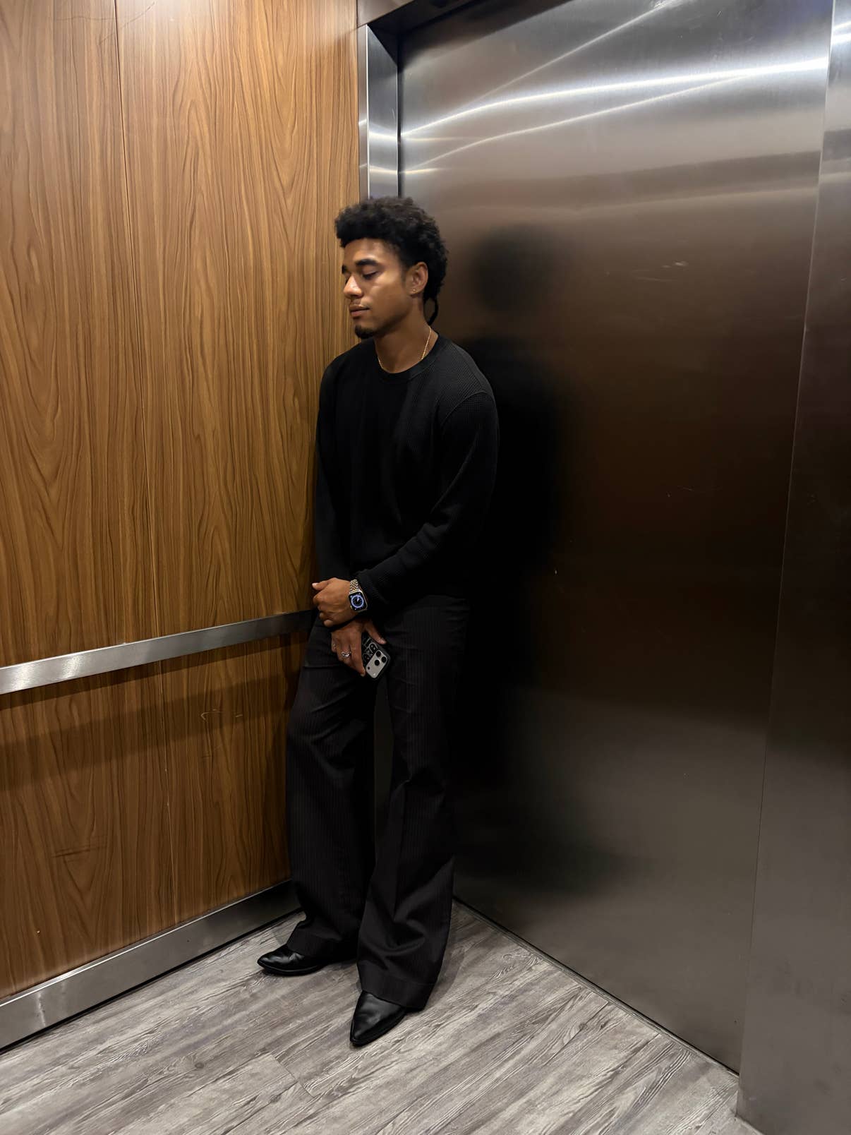 College Student taking a break