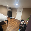 Furnished basement bedroom