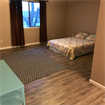 Large master bedroom/bath.