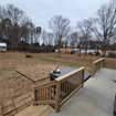 Custom built home with fenced yard