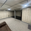 Basement room driveway entrance.