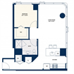Corner Unit with City View Sublease
