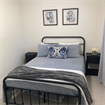 Private furnished bedroom $
