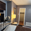 2 bedrooms share bathroom upstairs.