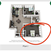 2 bed apartment, renting out 1 bed