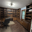 Furnished room with private office.