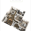 B + office room Apartment