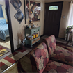 Furnished bedroom with private bath