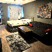 Large Furnished Private Bathroom.
